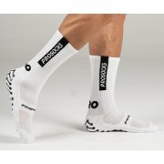 Meia de Futebol Antiderrapante Pro Socks UltraGrip Branca